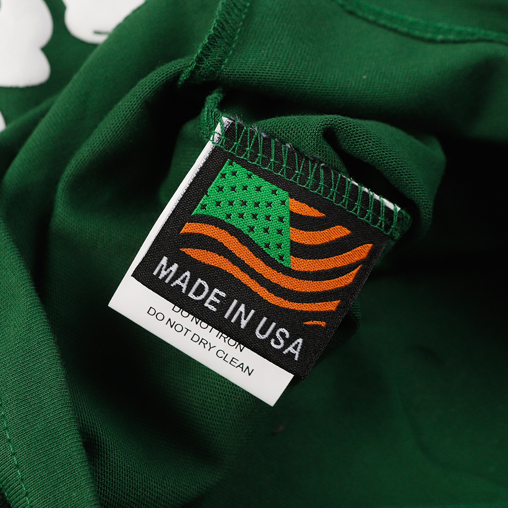 Denim Tears foam print loose short sleeves