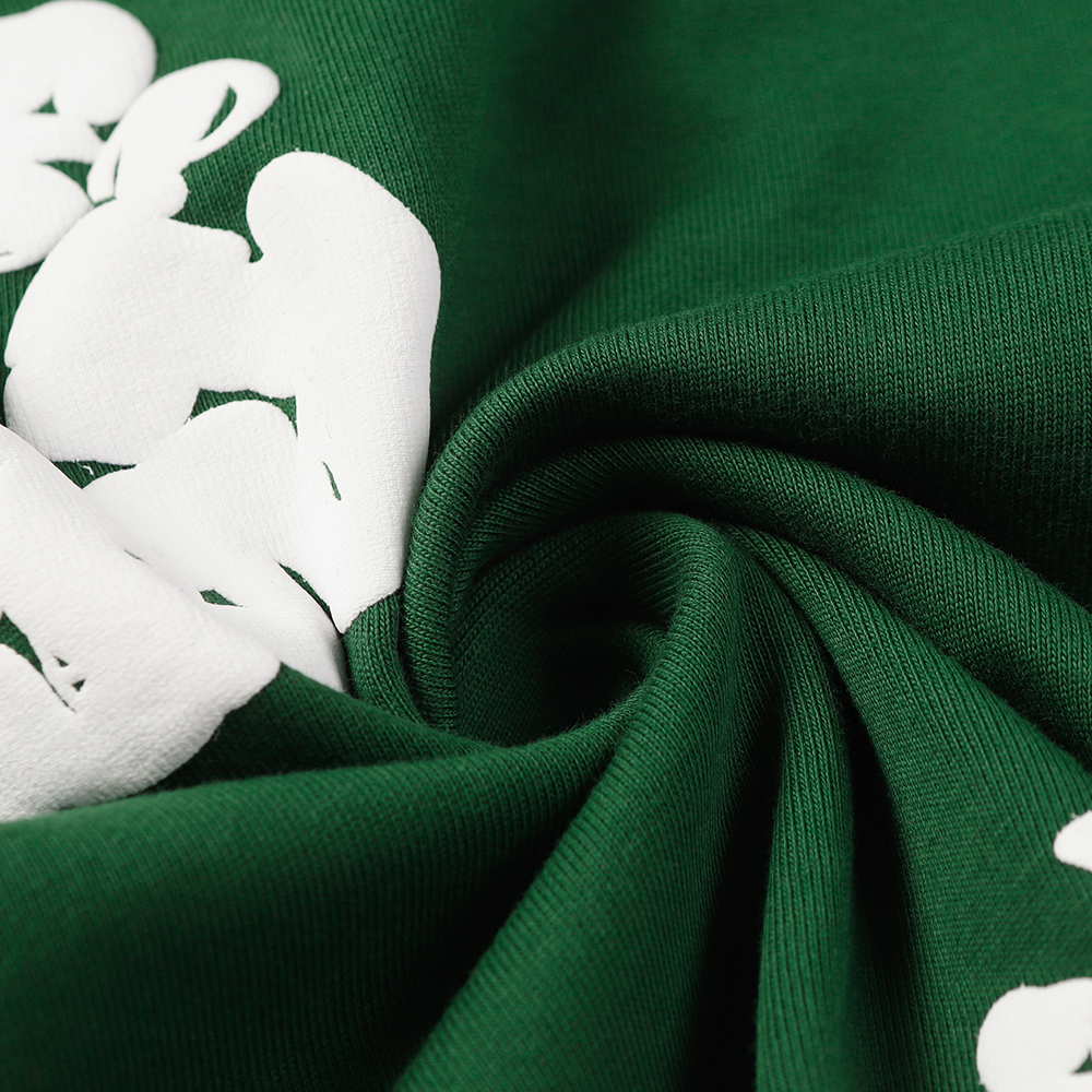 Denim Tears foam print loose short sleeves