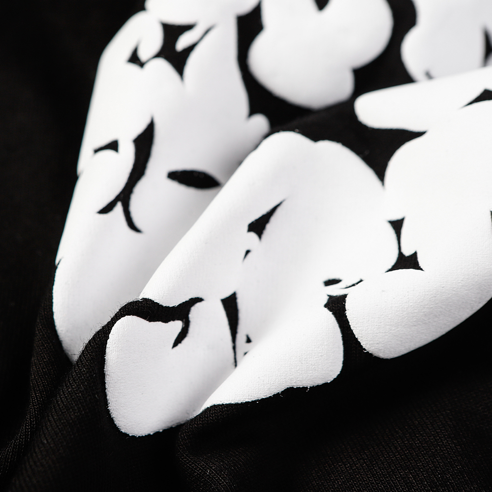 Denim Tears foam print loose short sleeves