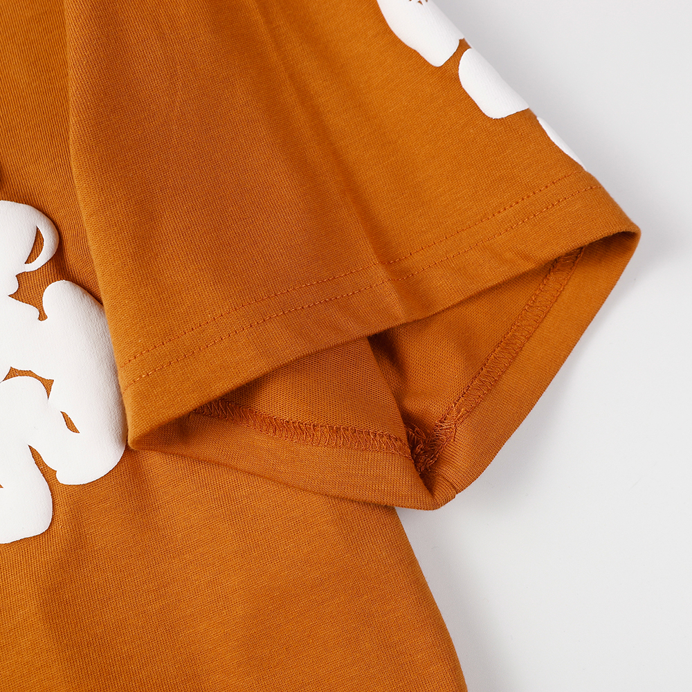 Denim Tears foam print loose short sleeves