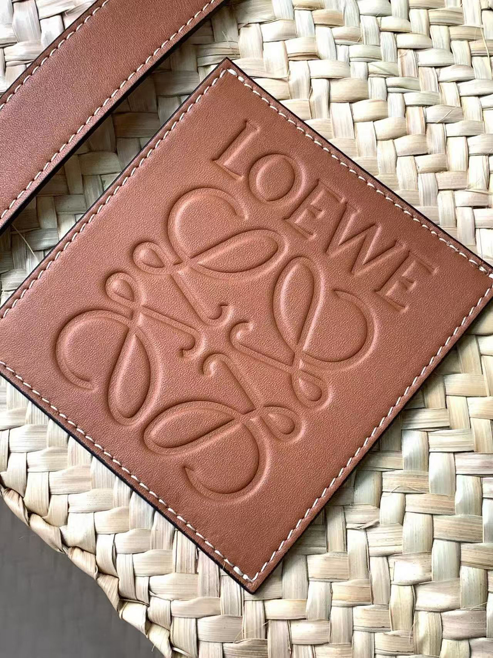 L0ew* classic basket bags s81x01 47*28*25cm