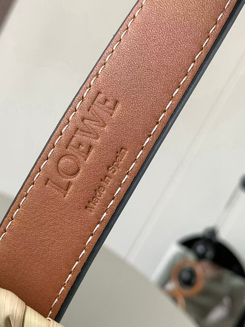 L0ew* classic basket bags s81x01 47*28*25cm