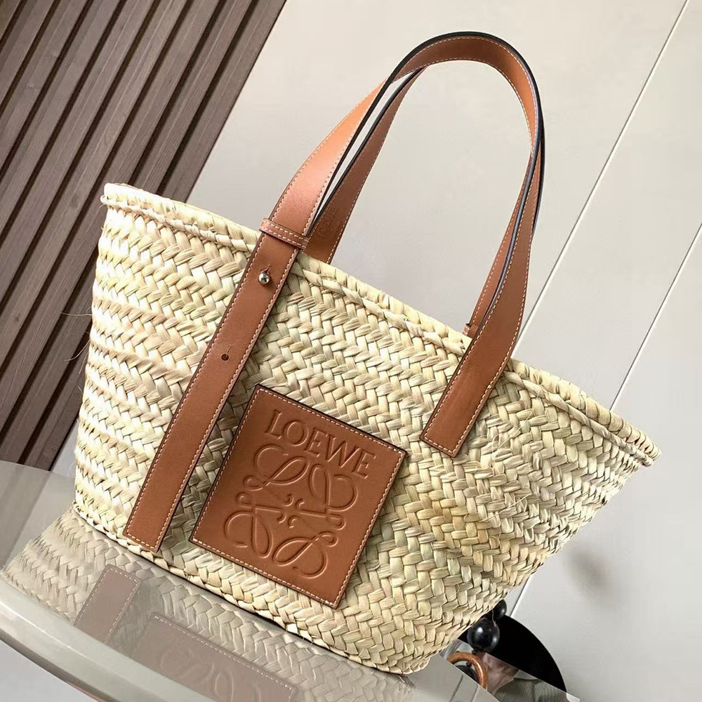 L0ew* classic basket bags s81x01 47*28*25cm
