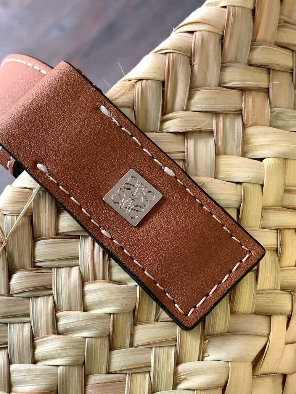 L0ew* classic basket bags s81x01 47*28*25cm