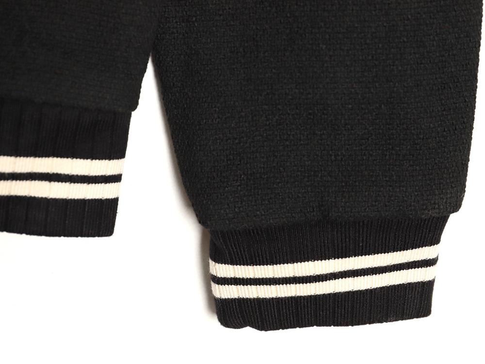 Sa**t Lau*nt paris signature baseball jacket