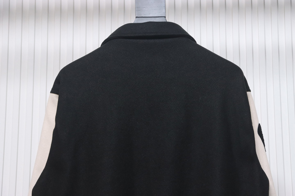 Amiri bone embroidered baseball jacket