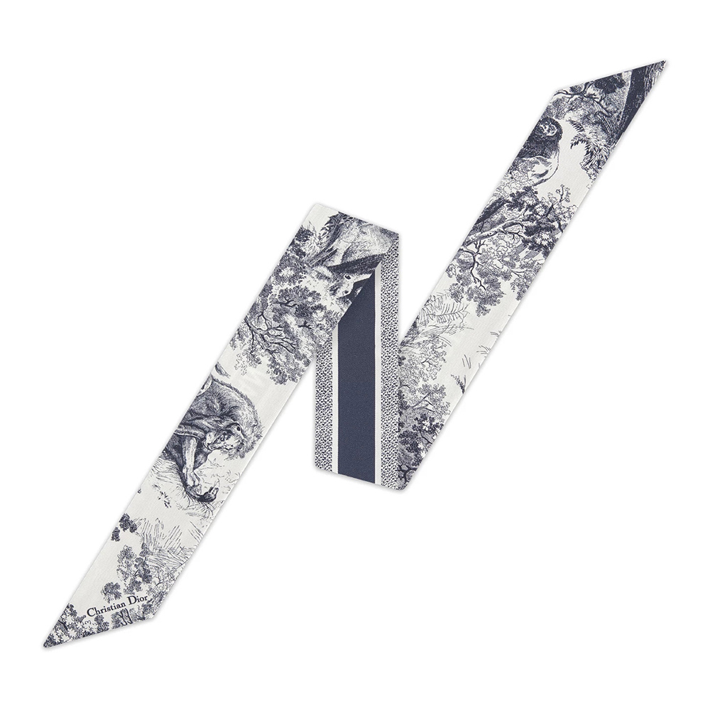 D*or toile de jouy sauvage mitzah scarf c545 105*6cm