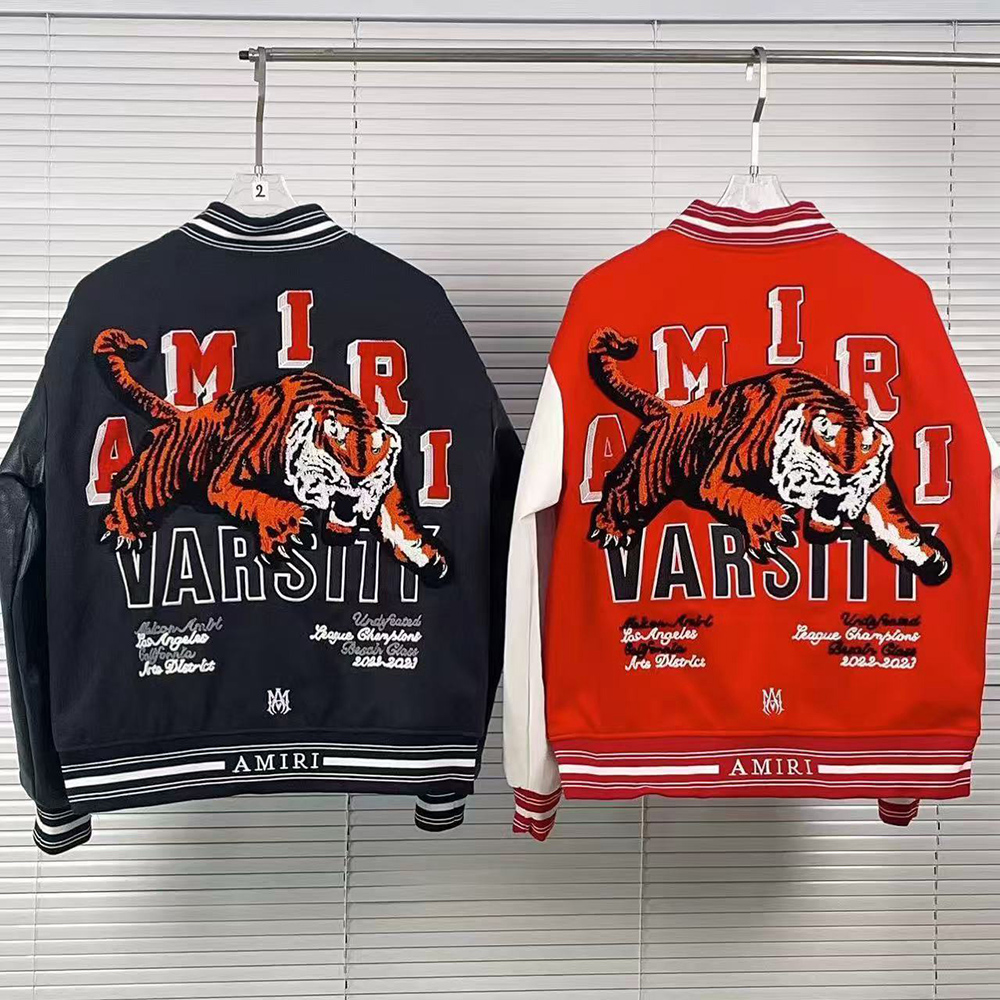 Amiri Vintage Patch Varsity Bomber Jacket