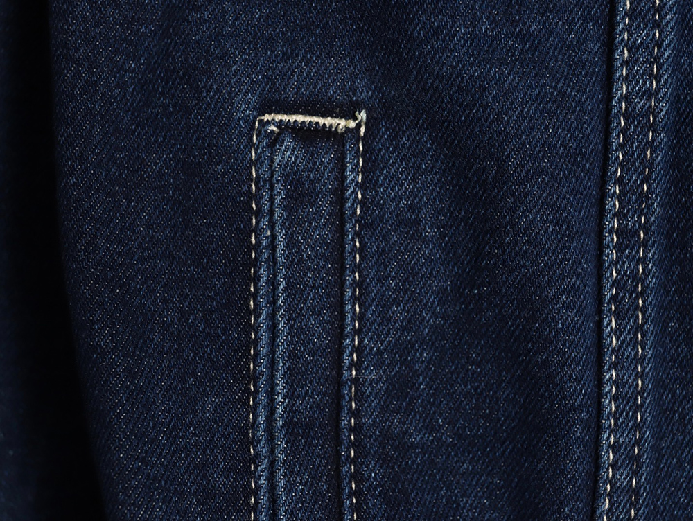 Ce**e paris denim jacket with back patch