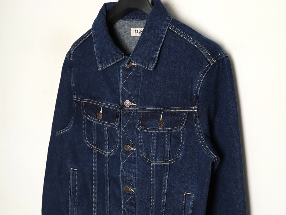 Ce**e paris denim jacket with back patch