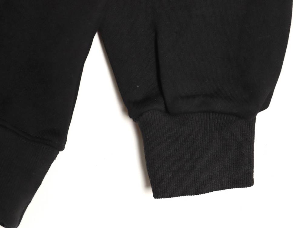 ce**e studded Di*m*nd lettering hooded sweatshirt