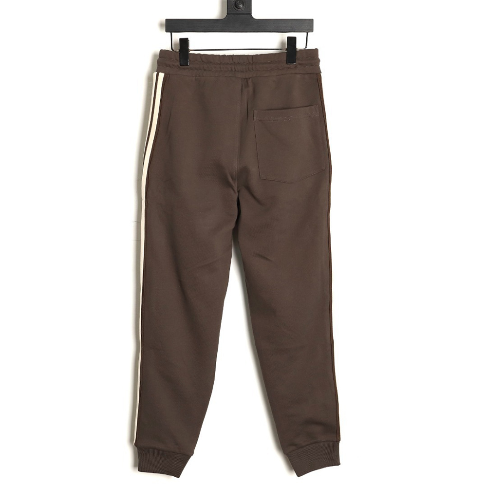 Ce**e side webbing embroidered logo cuffs trousers