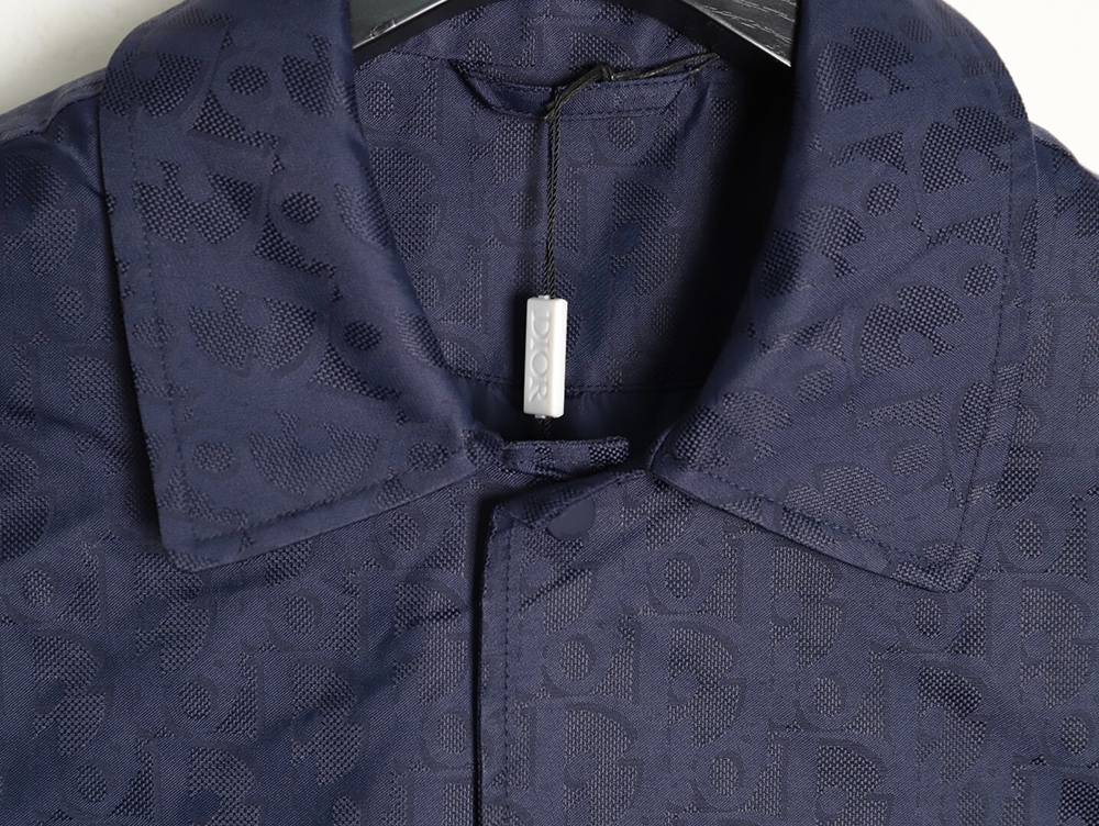 D*or all-over printed jacquard lapel jacket
