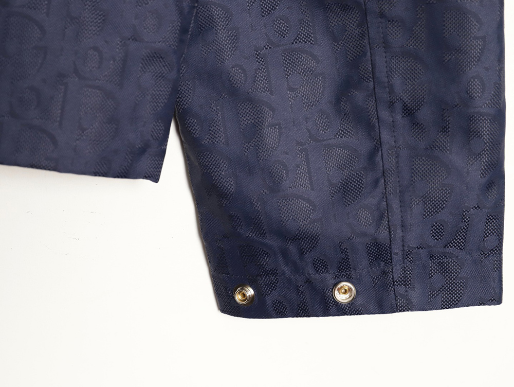 D*or all-over printed jacquard lapel jacket