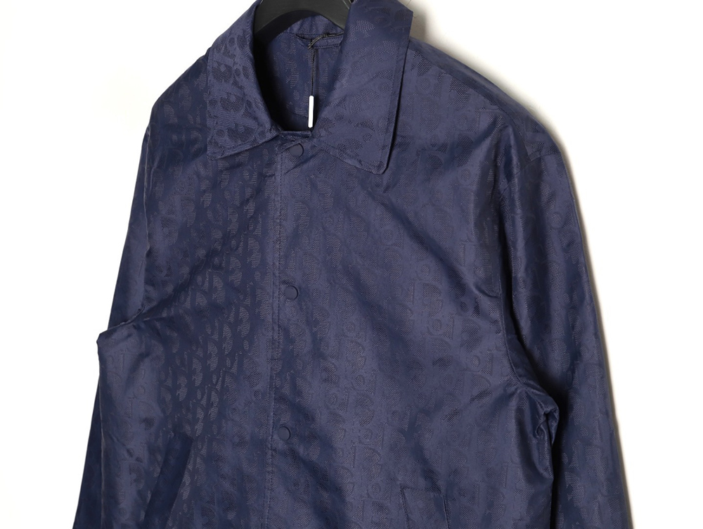 D*or all-over printed jacquard lapel jacket