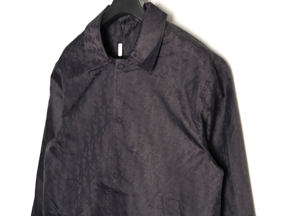 D*or all-over printed jacquard lapel jacket tsk1