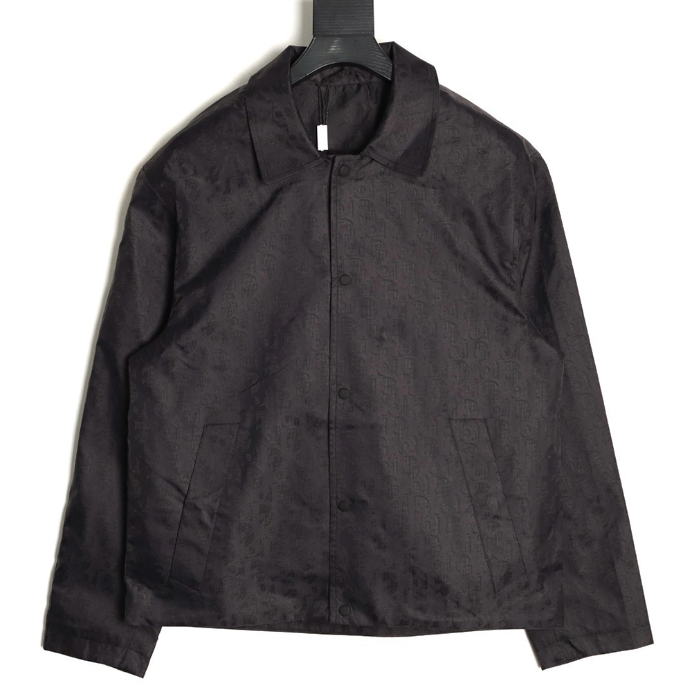 D*or all-over printed jacquard lapel jacket tsk1