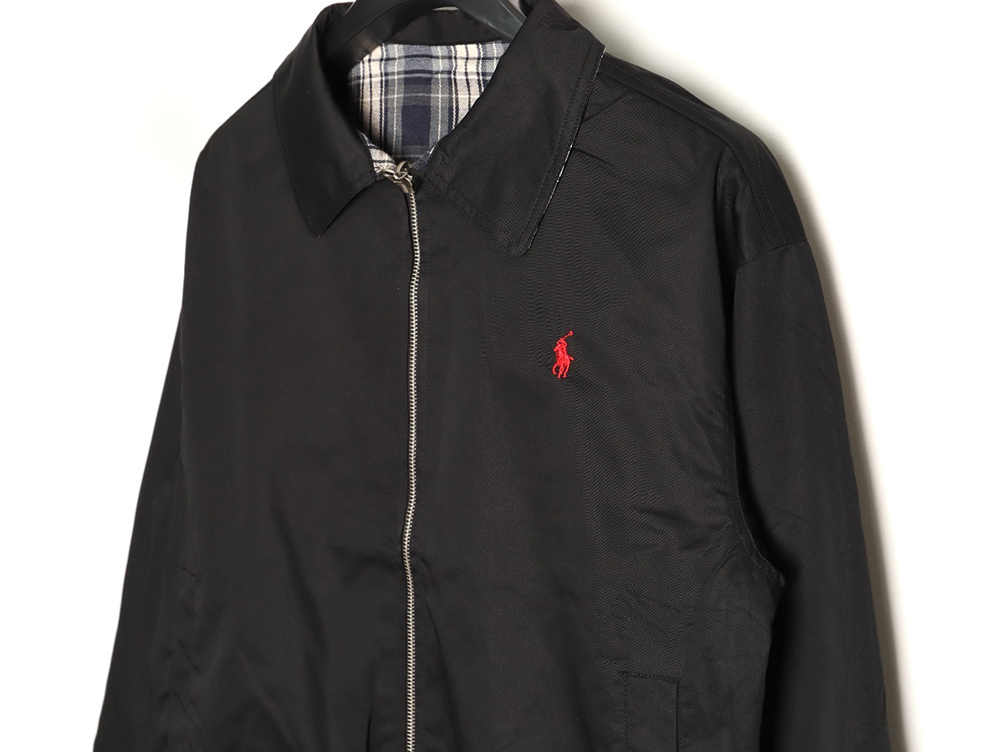 Ralph Lauren reversible jacket with lapel embroidery TSK2