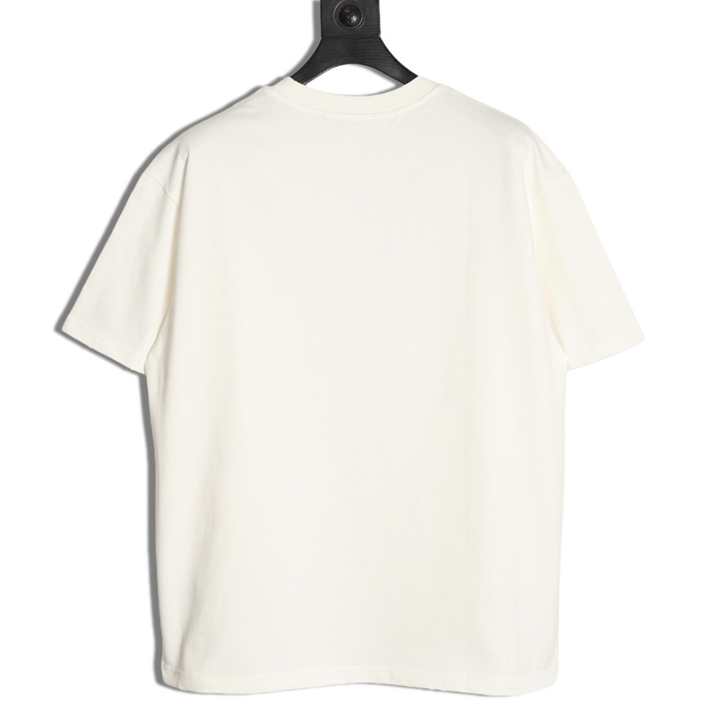 Acne Studios small letter foam print short-sleeved T-shirt