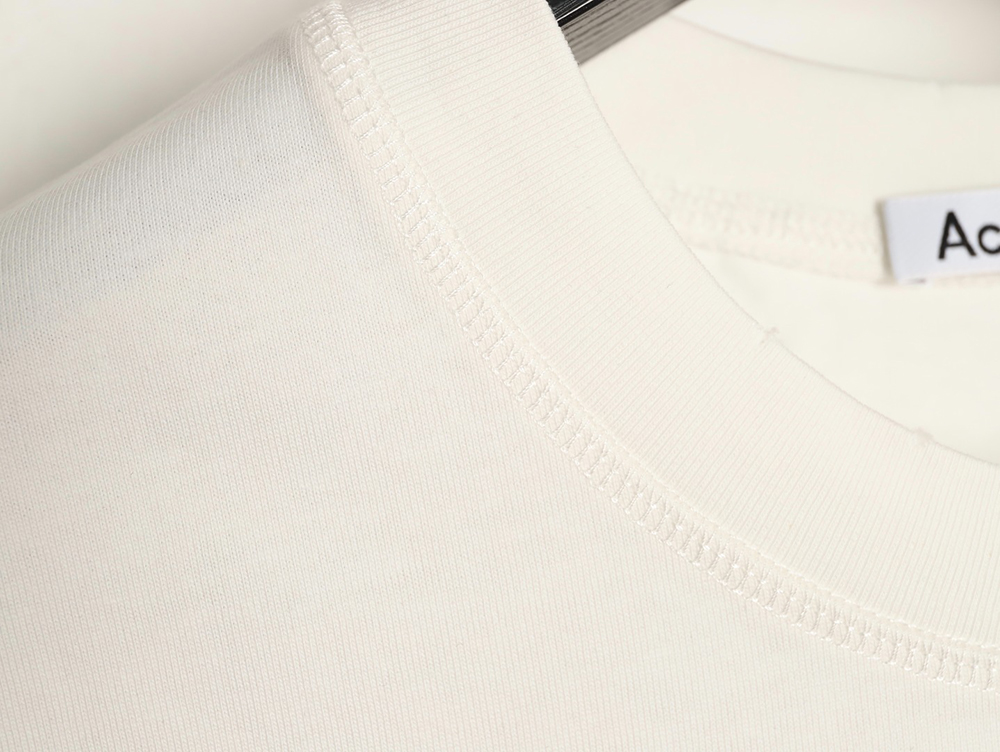 Acne Studios small letter foam print short-sleeved T-shirt