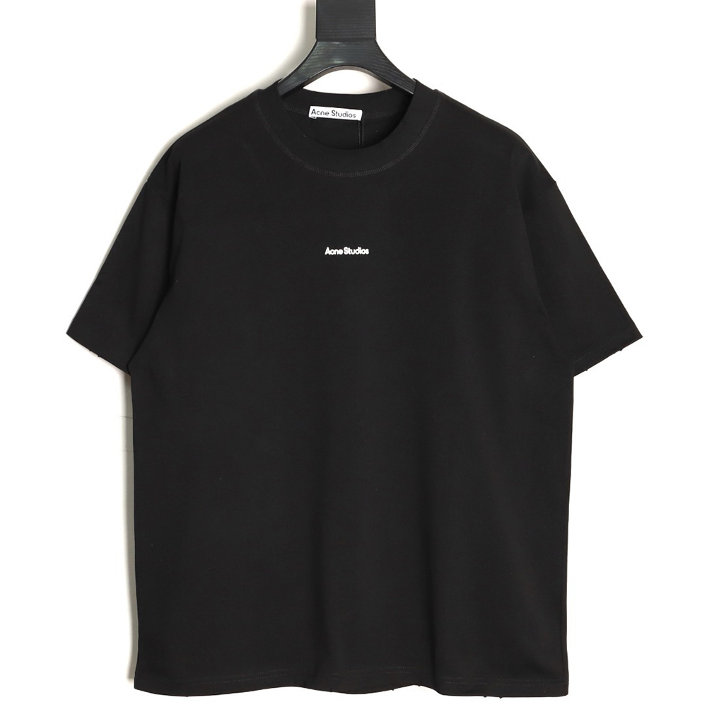 Acne Studios small letter foam print short-sleeved T-shirt TSK1