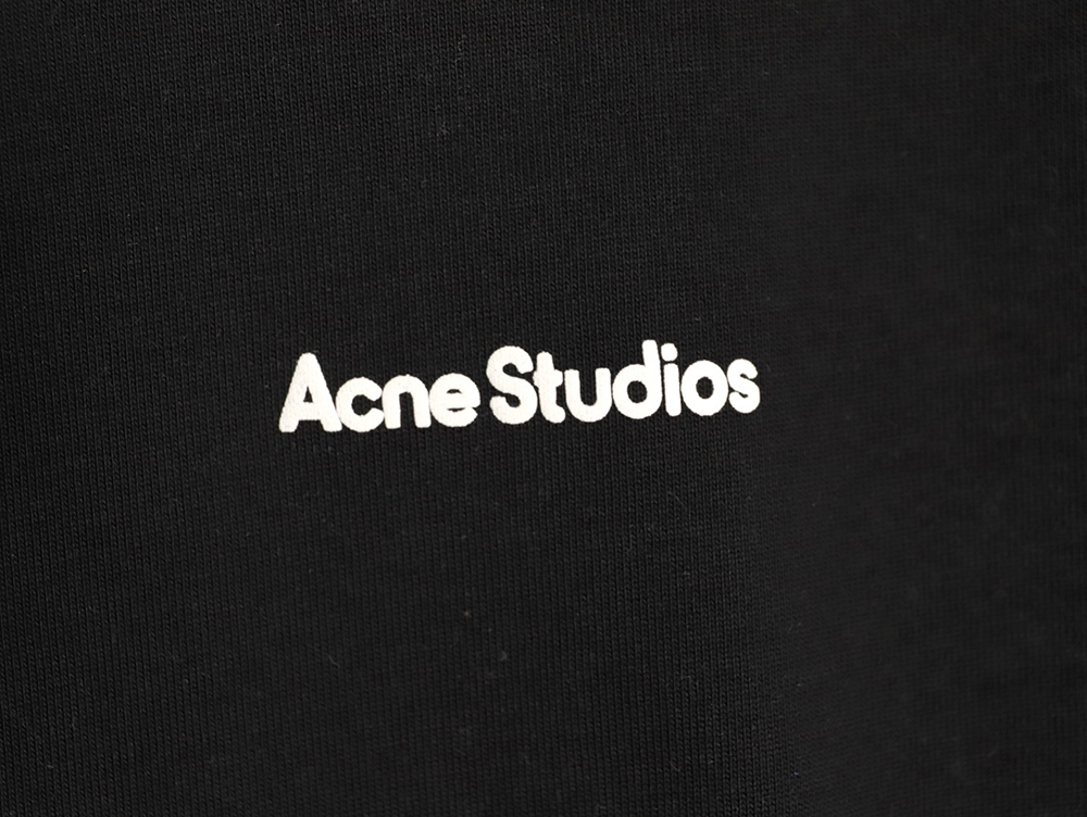 Acne Studios small letter foam print short-sleeved T-shirt TSK1