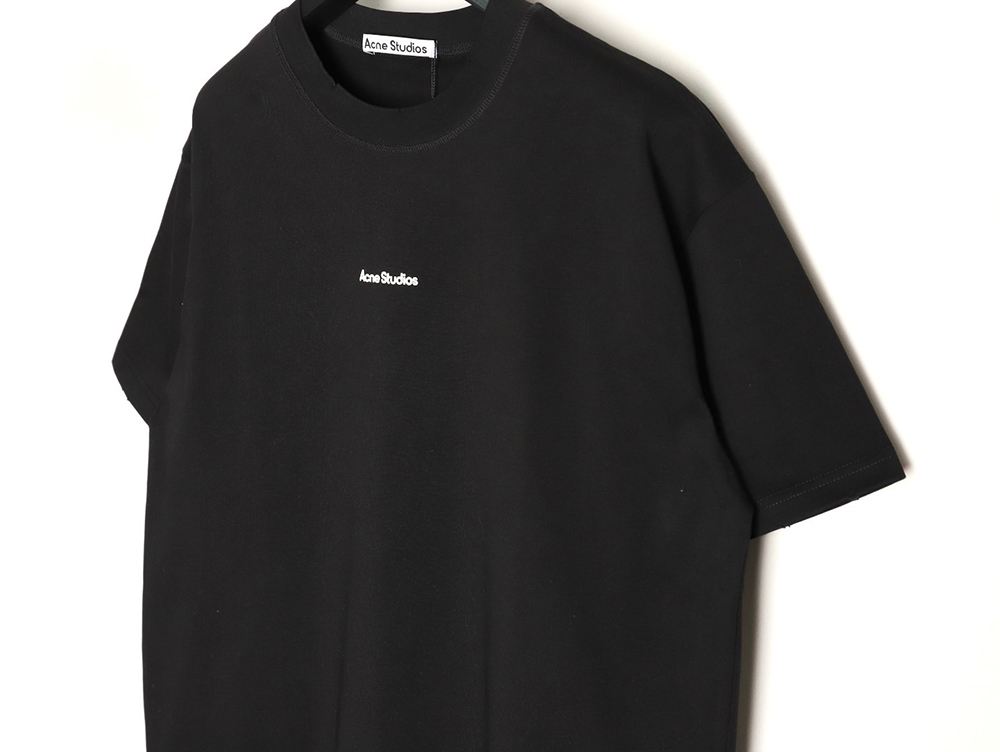 Acne Studios small letter foam print short-sleeved T-shirt TSK1