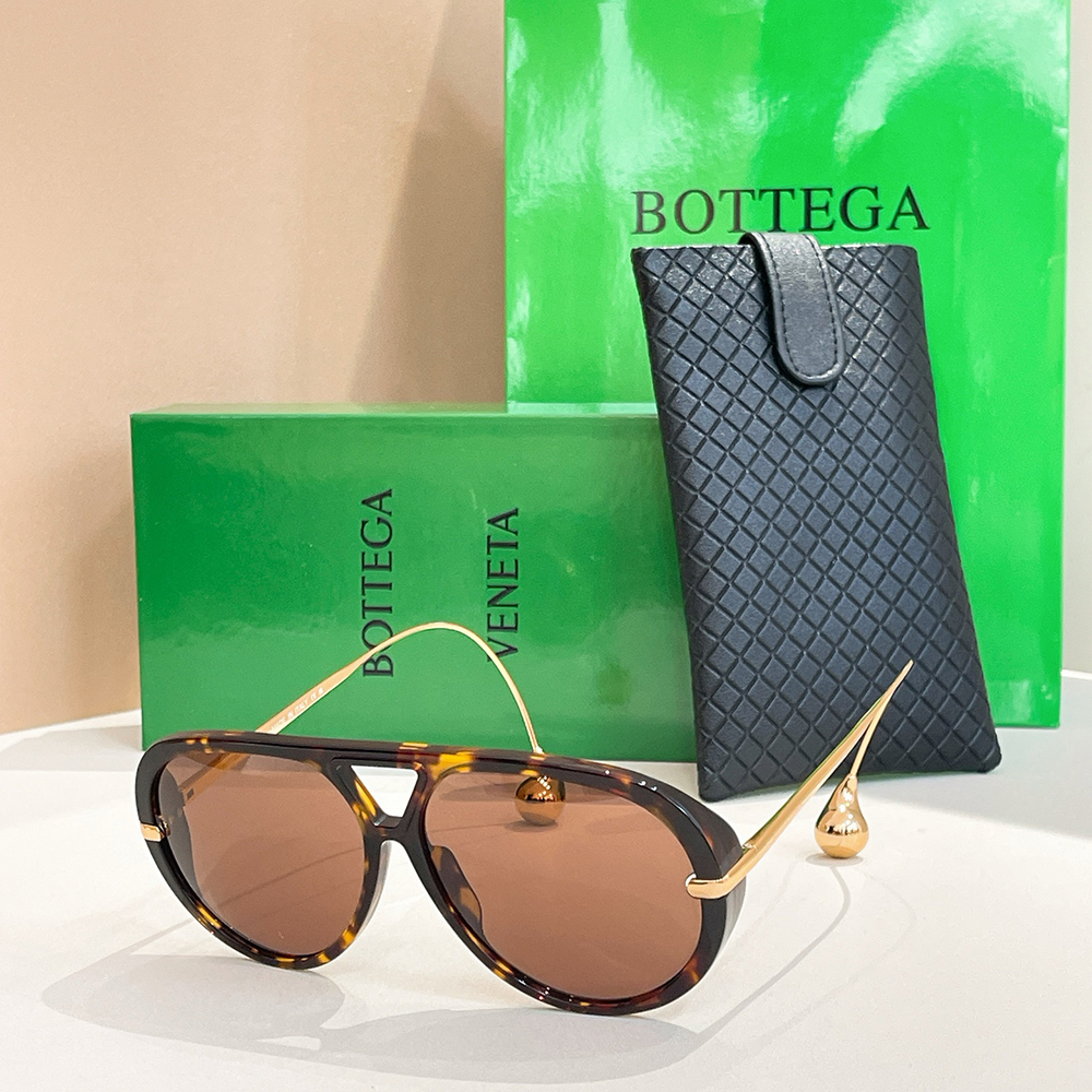 bo*te*ga Ve*ne*ta drop aviator sunglasses 1273s