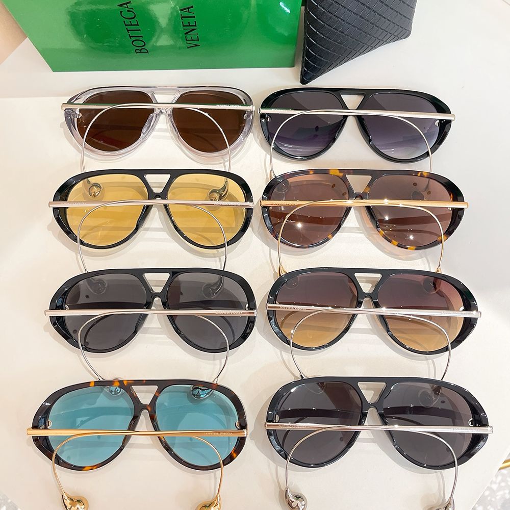 bo*te*ga Ve*ne*ta drop aviator sunglasses 1273s
