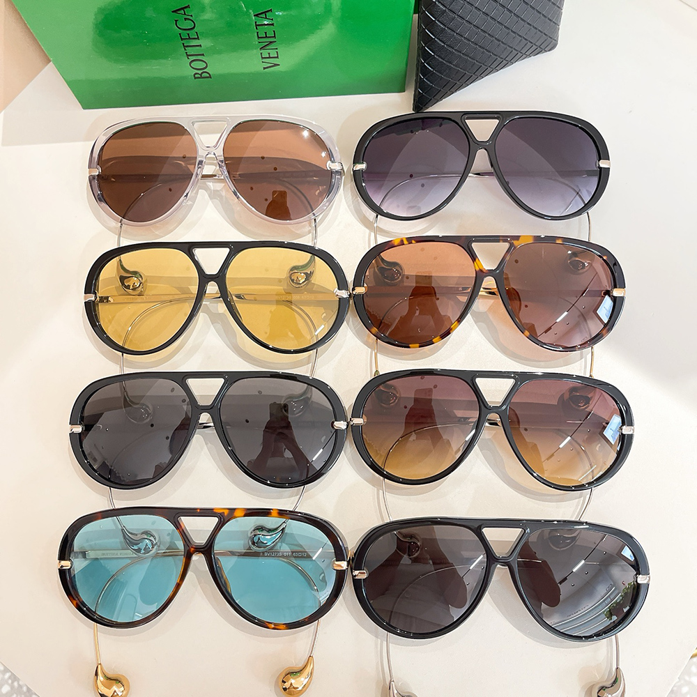 bo*te*ga Ve*ne*ta drop aviator sunglasses 1273s