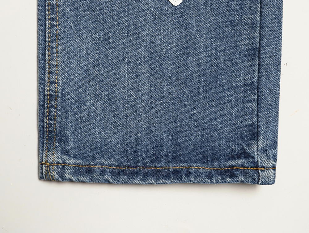 Ch**me He**ts back sanskrit cross leather pants tsk2