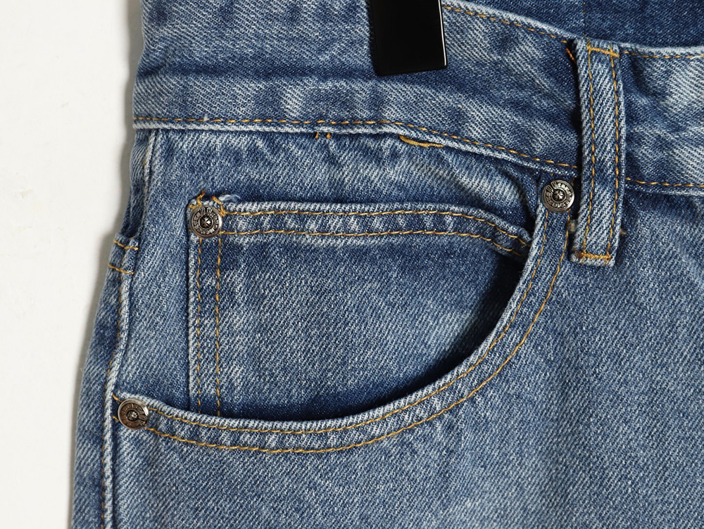 Ch**me He**ts back sanskrit cross leather pants tsk2