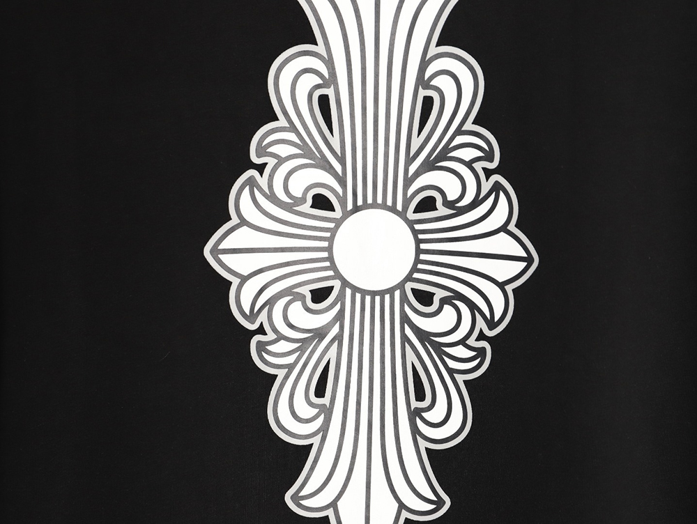 Ch**me He**ts back cross round neck long sleeves tsk1