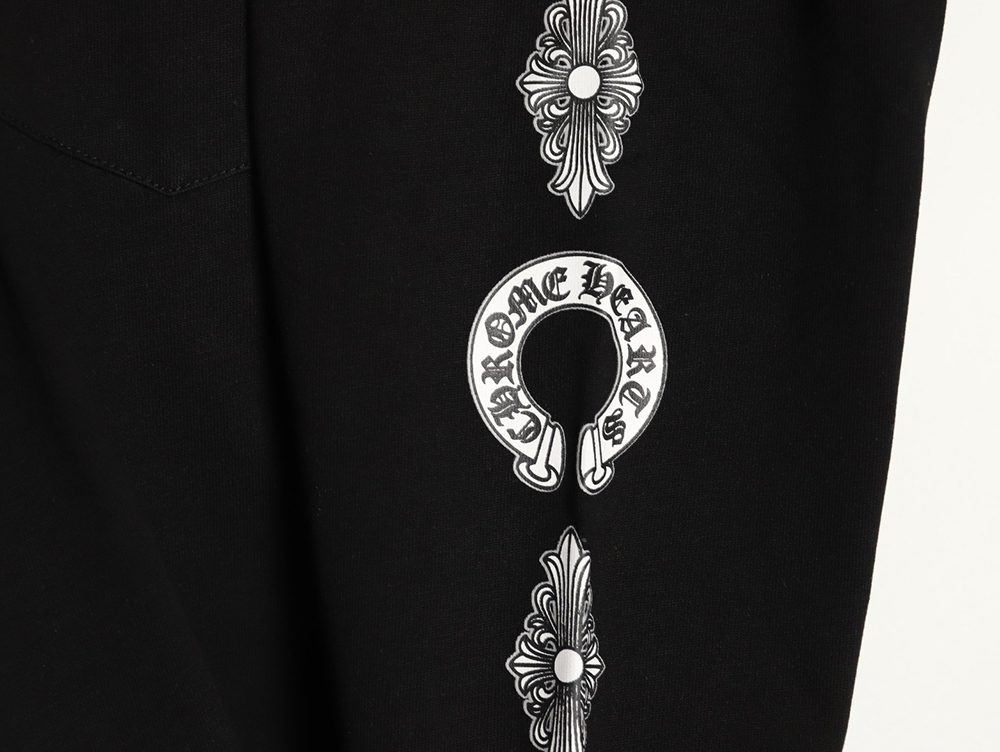 Ch**me He**ts back cross round neck long sleeves tsk1