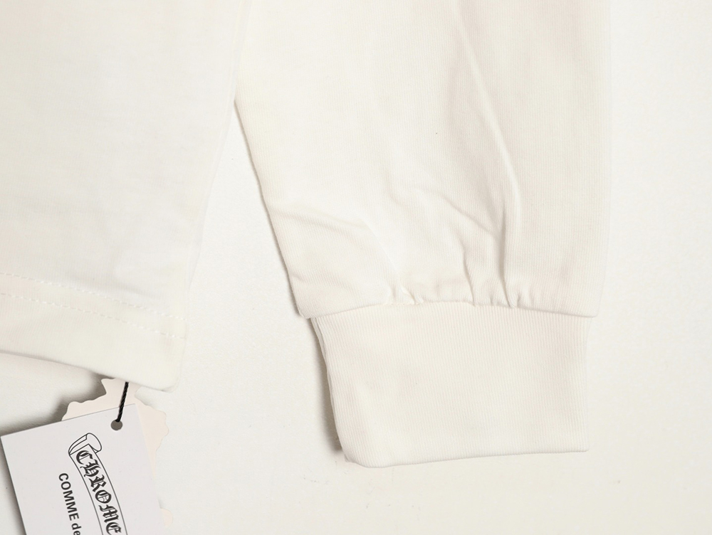 Ch**me He**ts blue horseshoe cross round neck long sleeves