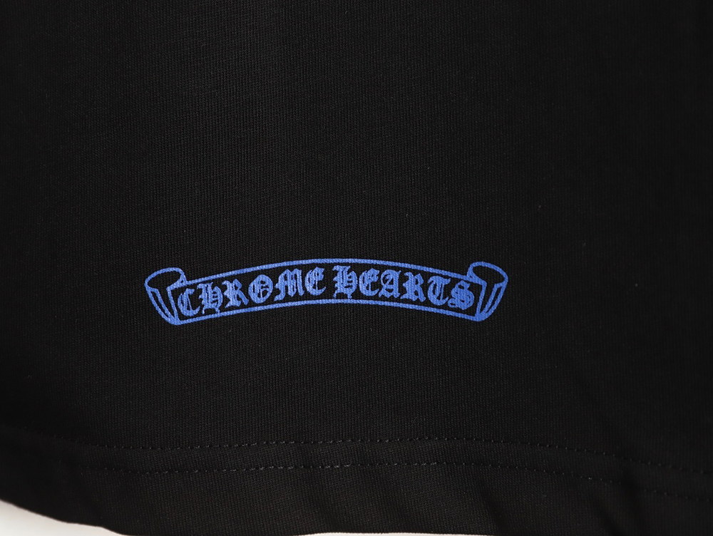 Ch**me He**ts blue horseshoe cross round neck long sleeves tsk1