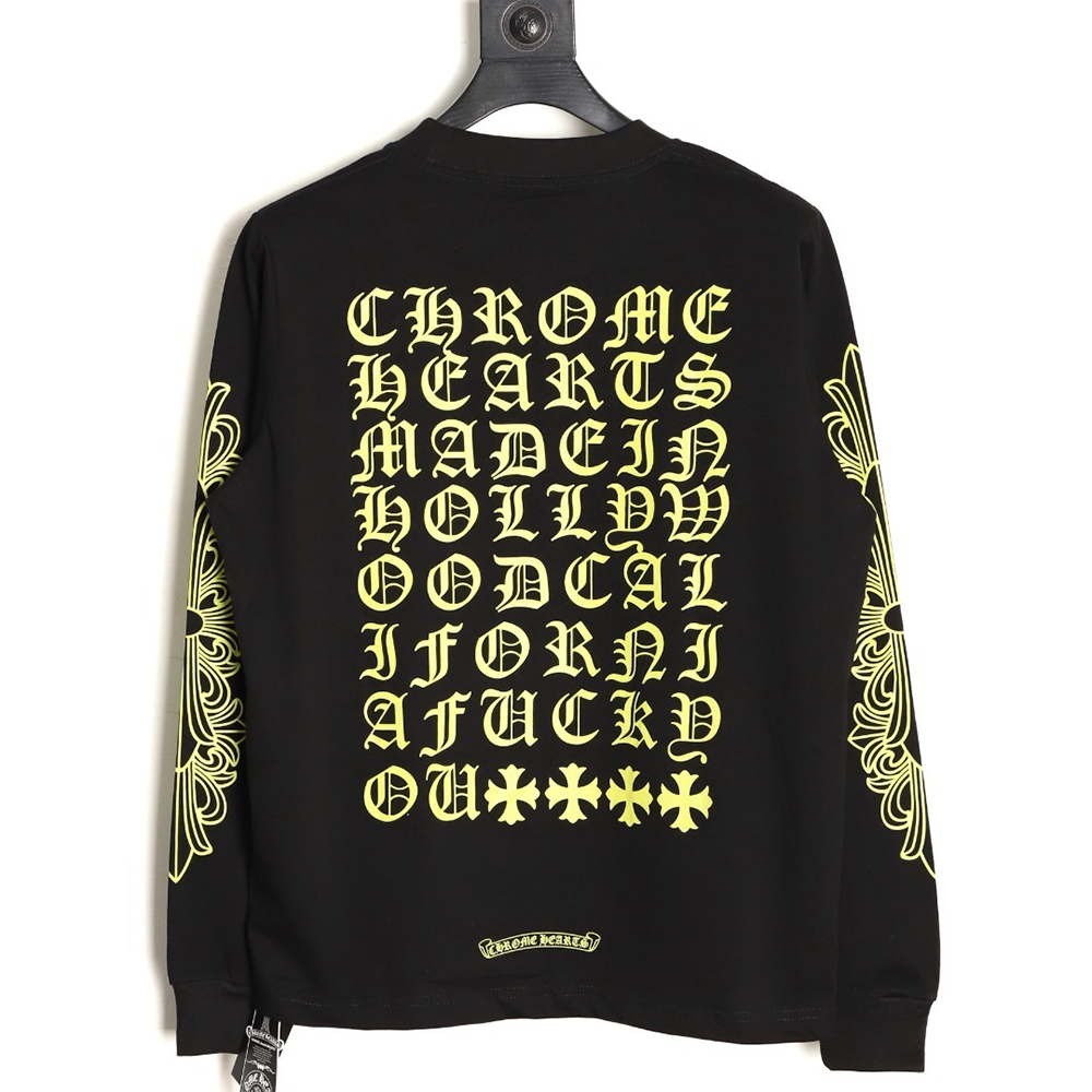 Ch**me He**ts sanskrit lemon green round neck long sleeves tsk1