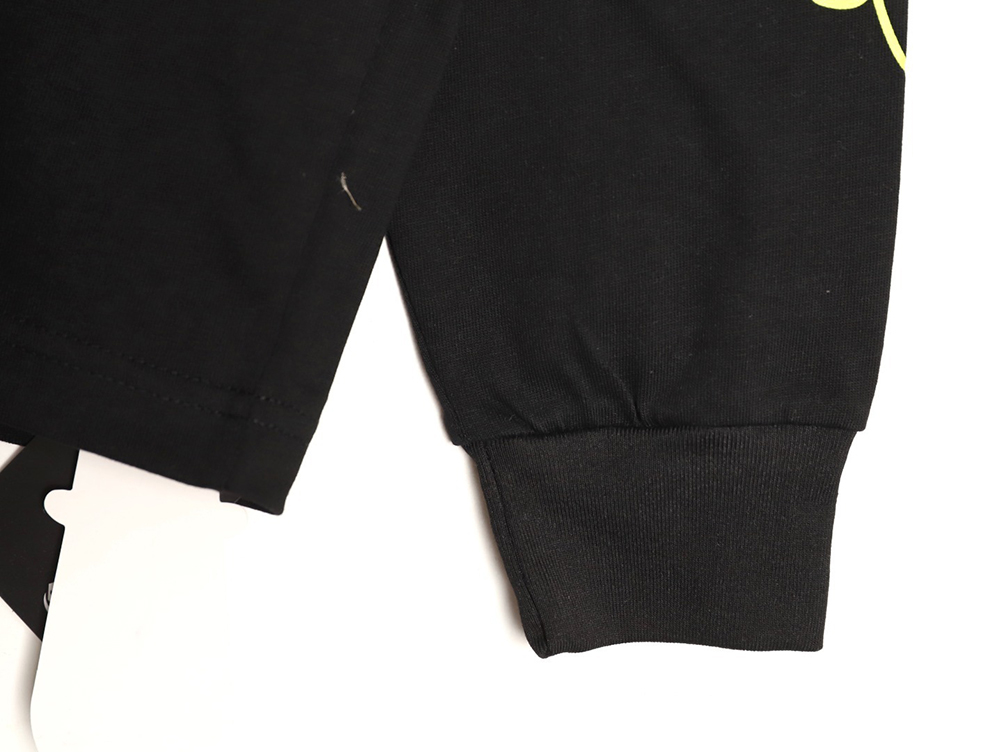 Ch**me He**ts sanskrit lemon green round neck long sleeves tsk1