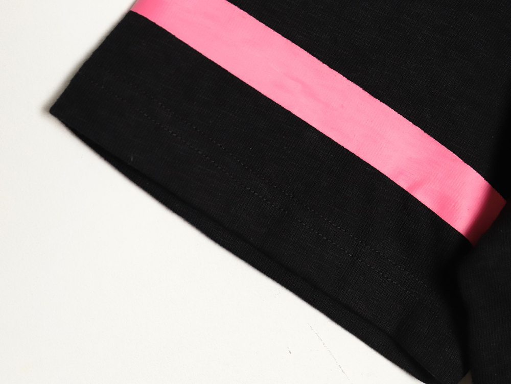 D*or 47 gradient lettering appliqué short sleeves tsk1