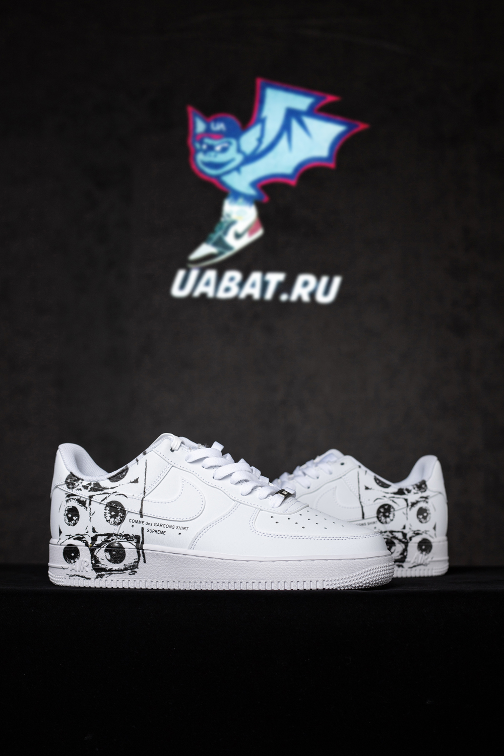 S*p*e x comme des gar?ons shirt x air force 1 low 