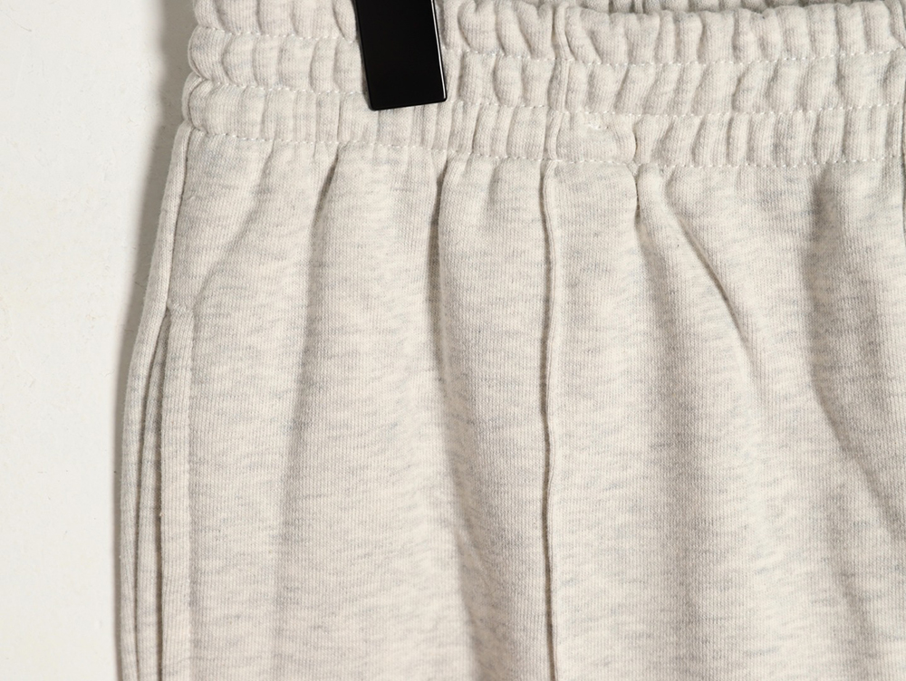 Represent distressed washed embroidered logo straight-leg drawstring sweatpants