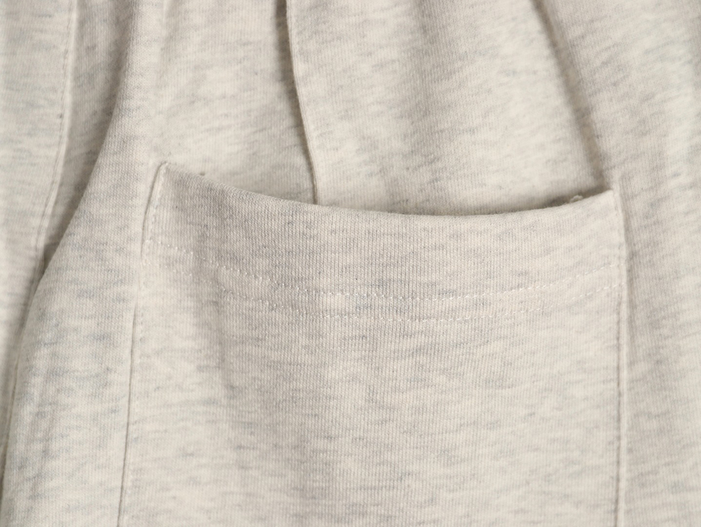 Represent distressed washed embroidered logo straight-leg drawstring sweatpants