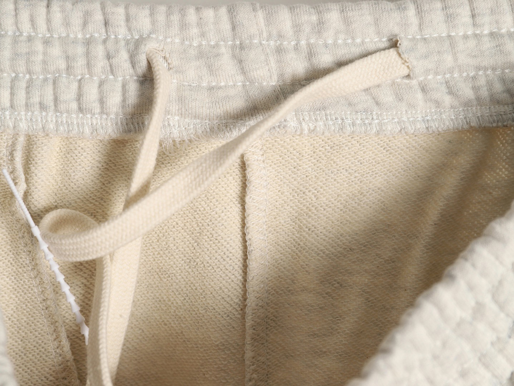 Represent distressed washed embroidered logo straight-leg drawstring sweatpants