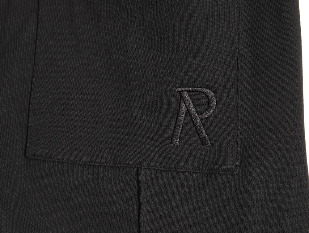 Represent distressed washed embroidered logo straight-leg drawstring sweatpants TSK1