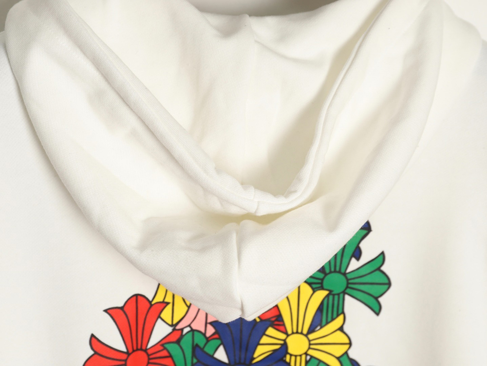 Ch**me He**ts colorful cross print zip-up jacket