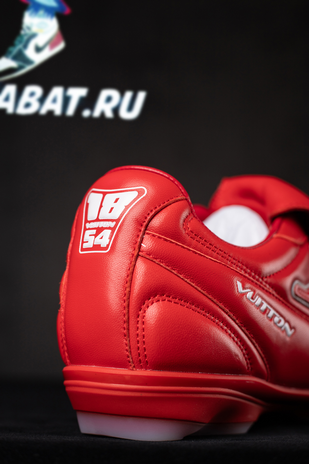 l0*is V*t0n footprint soccer sneaker 1ahdos